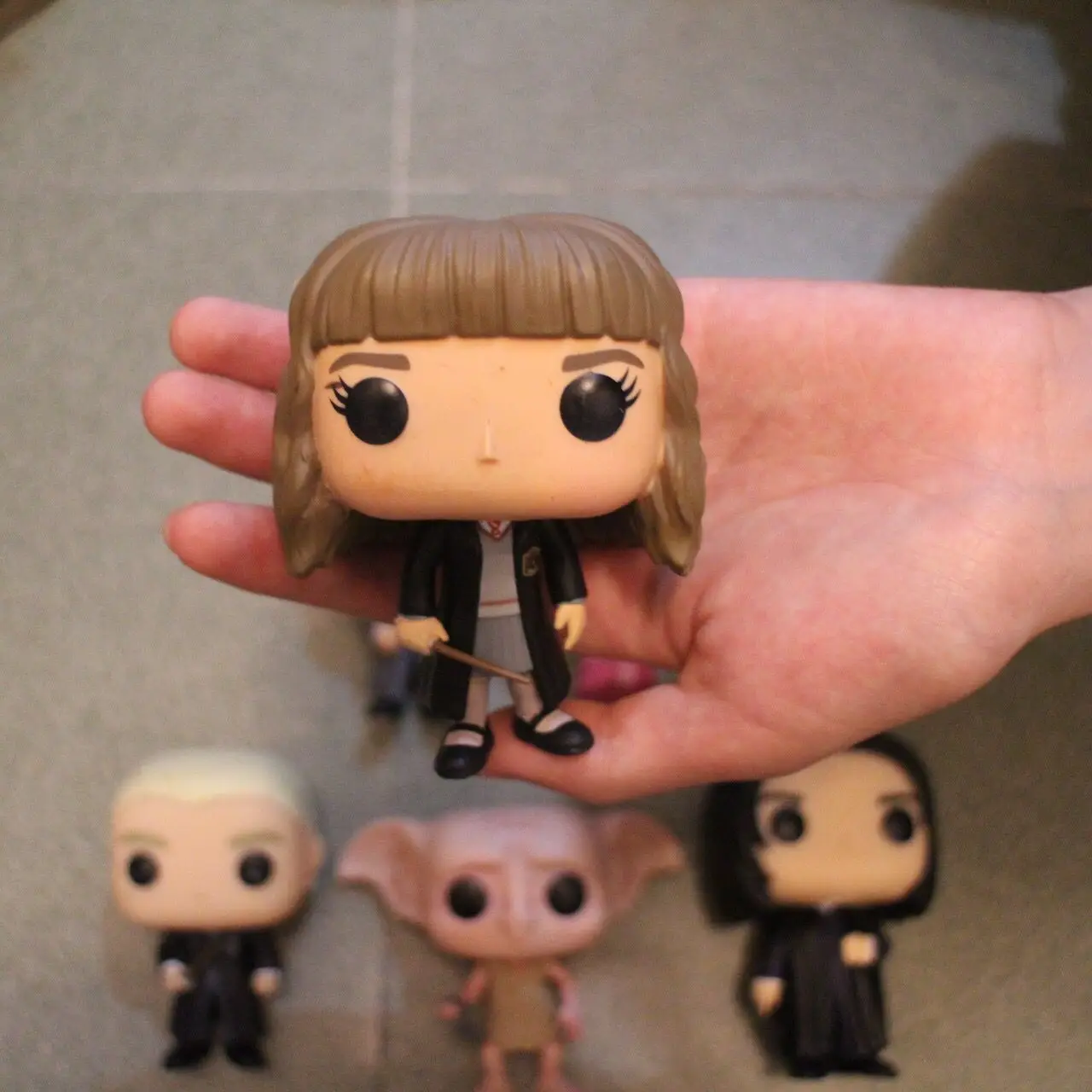 Funko POP Гарри Поттер Снейп, рубеус, луна, Добби, Драко Малфой, Седрик, Sirius, Невиль, Гермиона Свободные Фигурки игрушки
