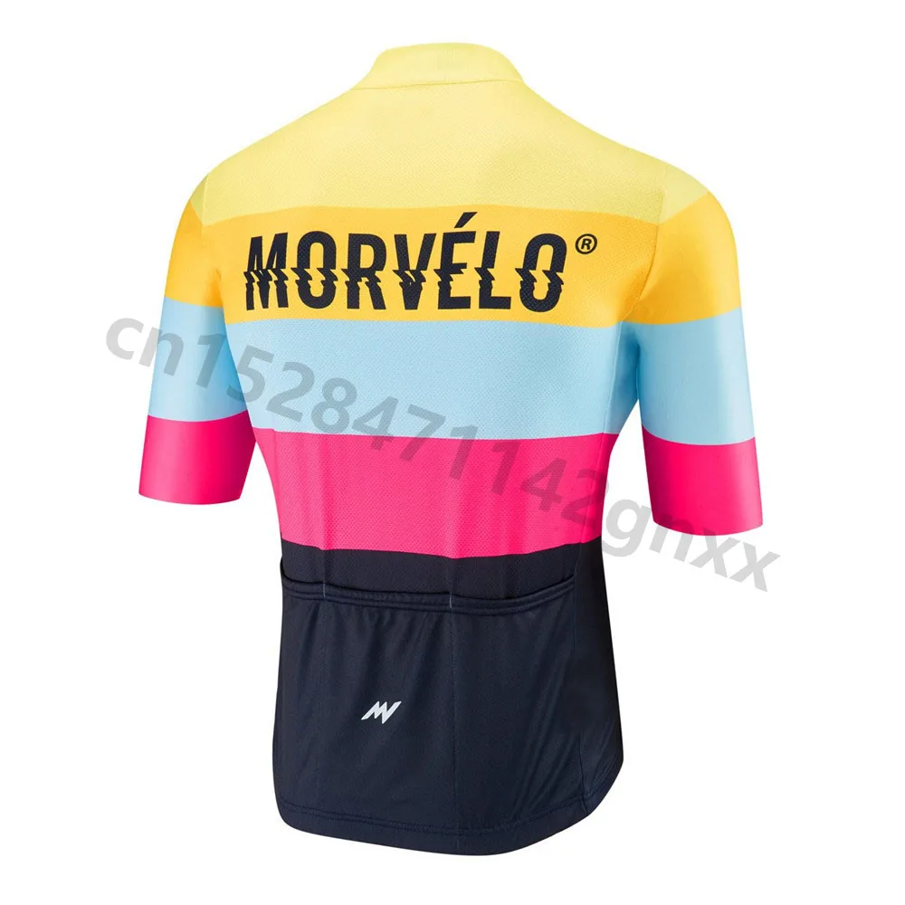 Мужские майки для велоспорта MORVELO летние с коротким рукавом топы одежда 2019 | Спорт