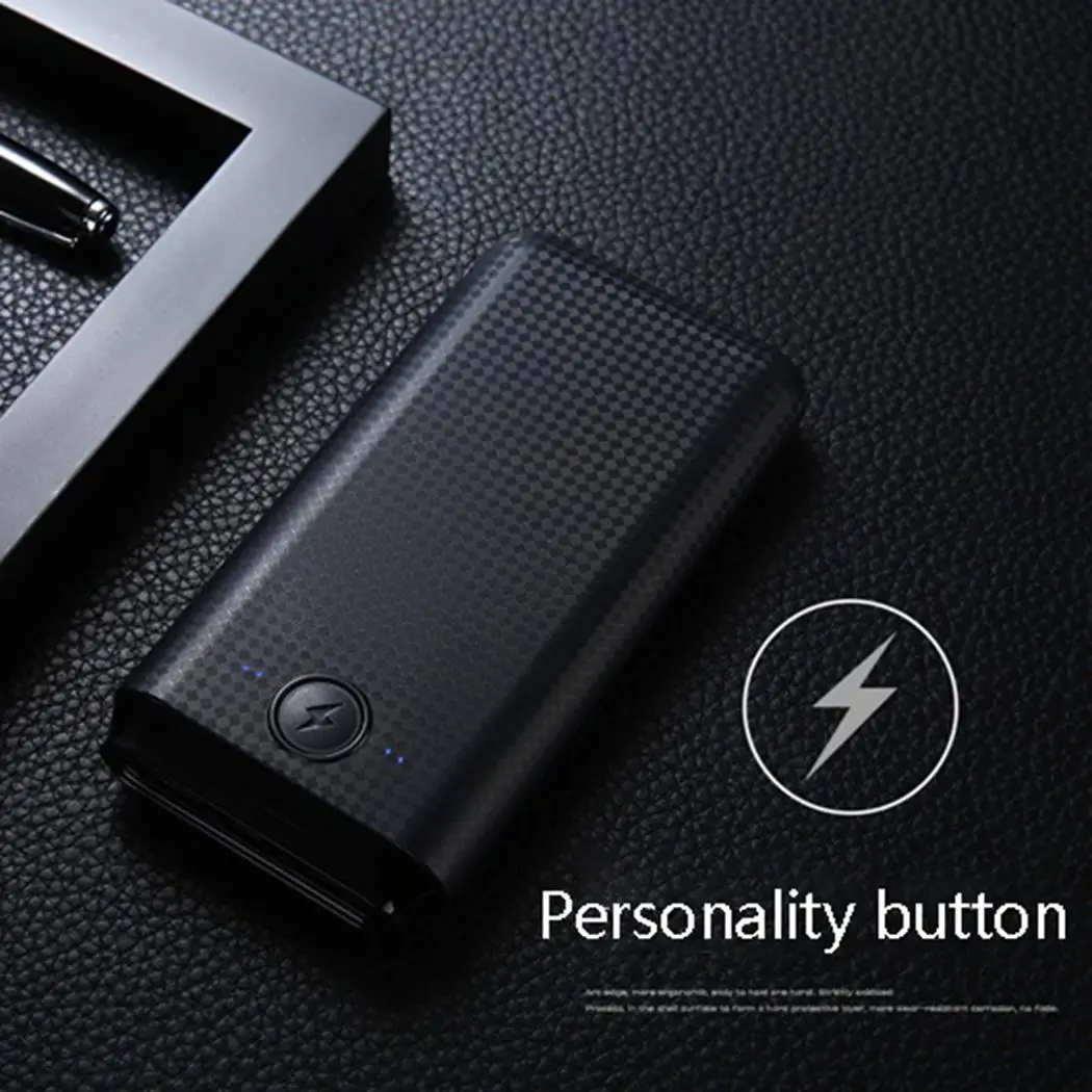 Portable Dual Input Output Power Bank Charger External USB Cable 60 % Outdoor Home Office Battery PC | Мобильные телефоны и
