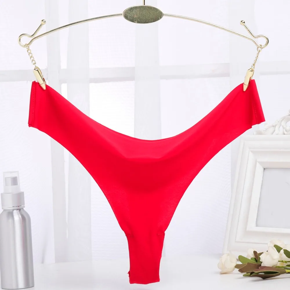 Нижнее белье женское ультратонкие бесшовные стринги|Женские трусики| |