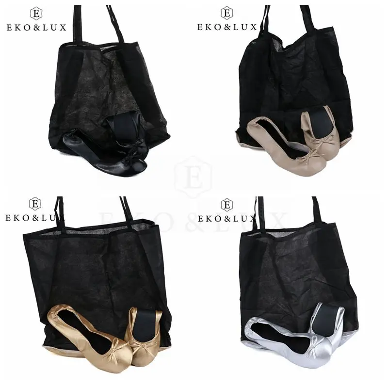 Складная Балетки Портативный Путешествия сложить Обувь Выпускного Вечера