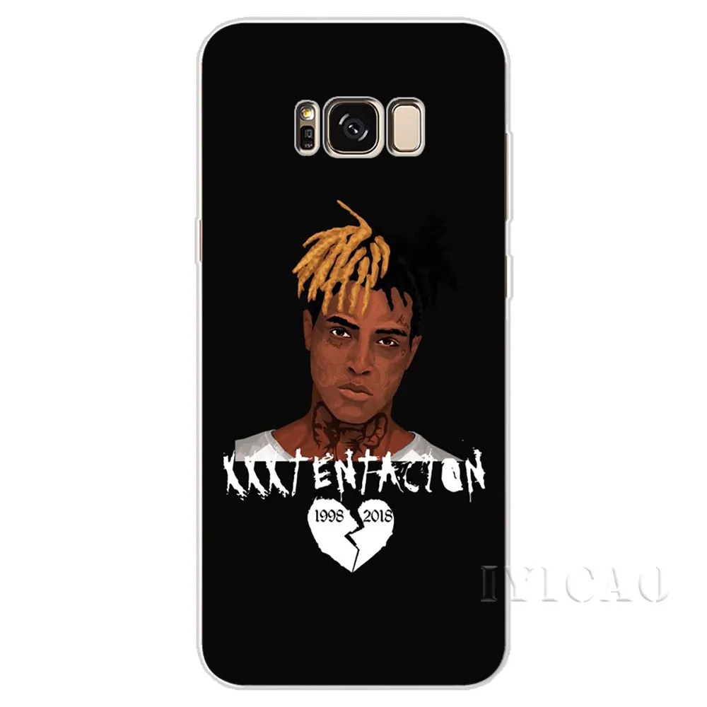 IYICAO в стиле хип хоп и рэп xxxtentacion жесткий чехол для Samsung Galaxy S6 S7 край S8 S9 S10 плюс S10e Note
