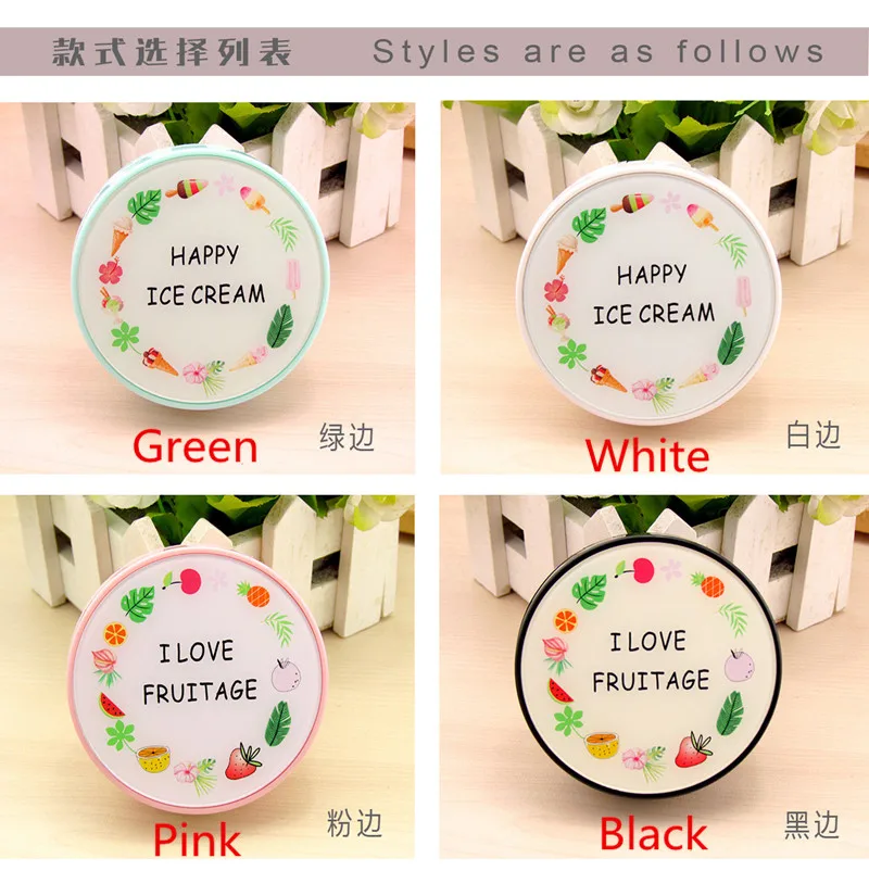 Чехол для контактных линз LIUSVENTINA милый счастливый контейнер с зеркальной