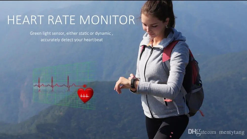 Новый Лидер продаж! F1 SmartBand Водонепроницаемый силиконовой лентой Спортивные