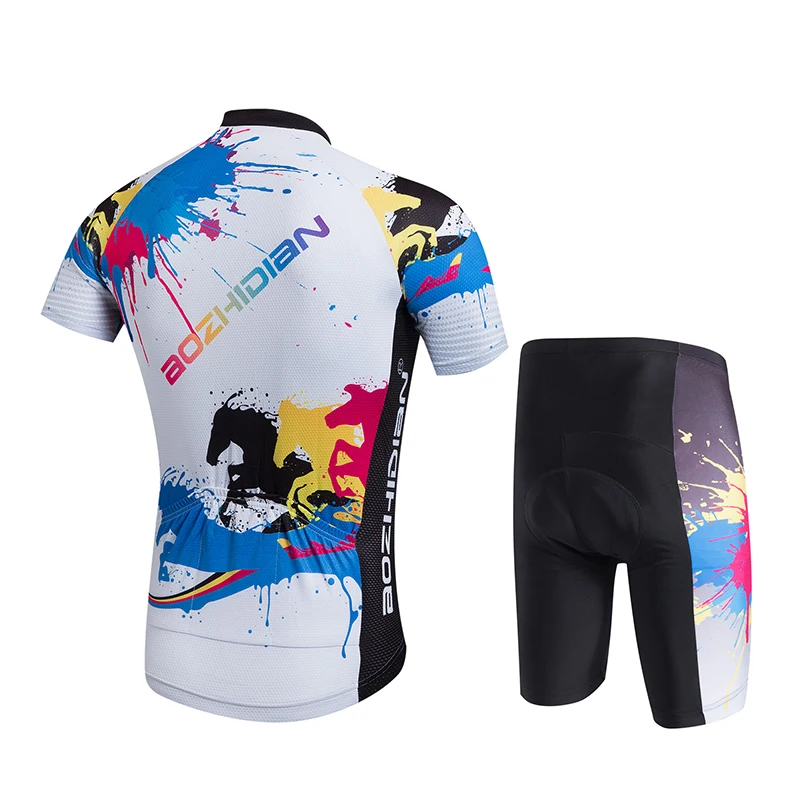 Новинка 2019 комплекты велосипедных Джерси дышащая рубашка из полиэстера для
