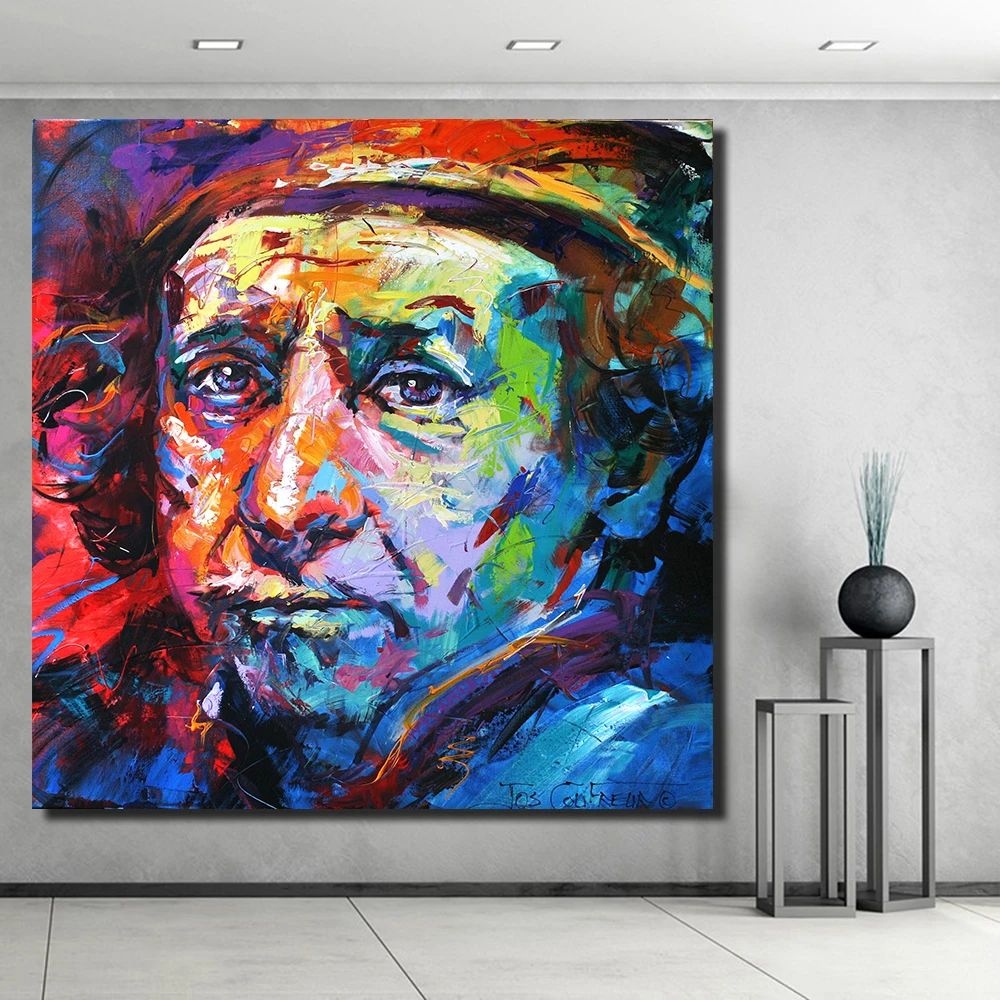 Портрет HDARTISAN Rembrandt картина маслом акриловая на холсте художественные принты для