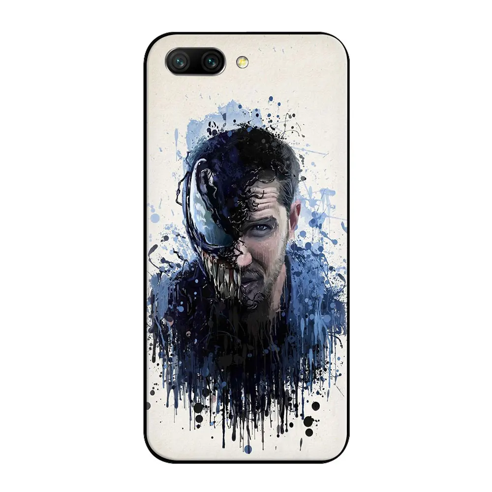 Комиксов Marvel работа VENOM чехол из термопластичного полиуретана для huawei Honor 10 8 9 Lite 6A 7A Pro 7c 7x 8c 8x Nova 3 3i Y9 Y7 Y6 Y5 Prime - Цвет: B12
