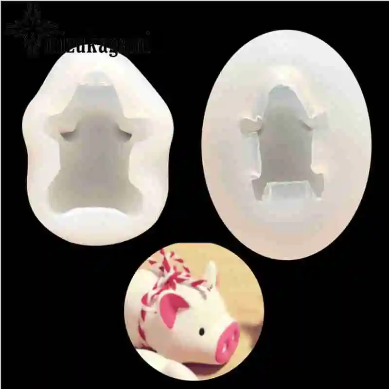3D стерео силикагель мультфильм Свинья для DIY фотоформы аксессуары | Украшения и
