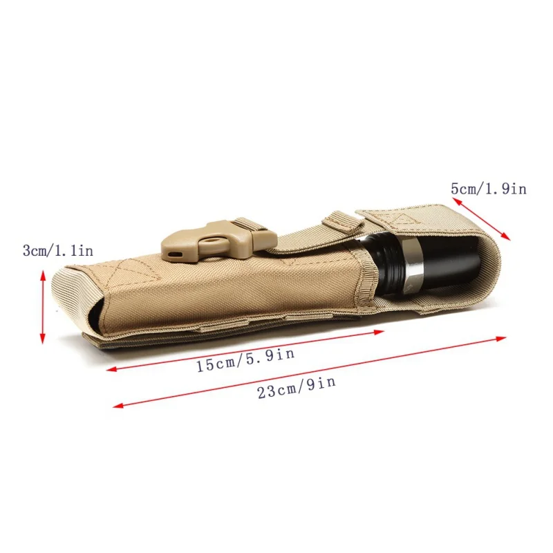 

Flashlight Military Accessories Hunting Tool Pouch Multifunctional Accessory Bag Army Fan Kit Clip Bag
