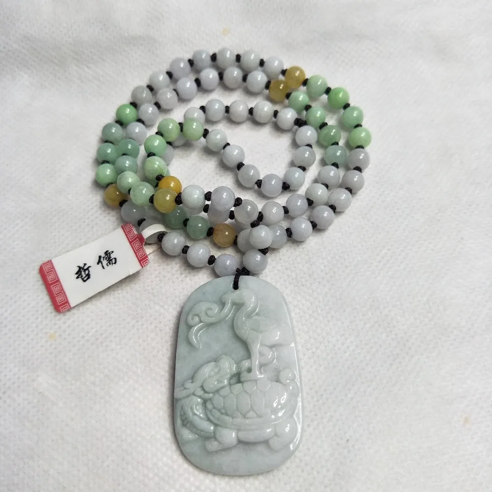 Ювелирные изделия Zheru из чистого натурального нефрита светло-зеленая