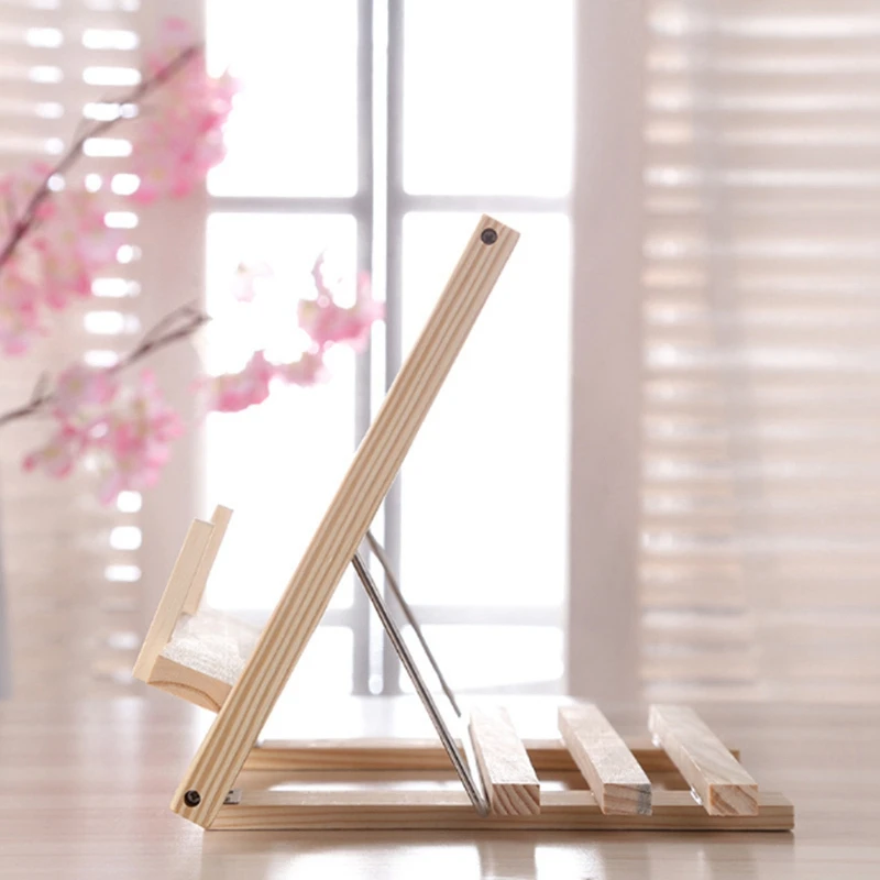 Wooden Frame Reading Bookshelf Bracket - Book Tablet Pc Support Music Stand Table Drawing Easel | Мебель