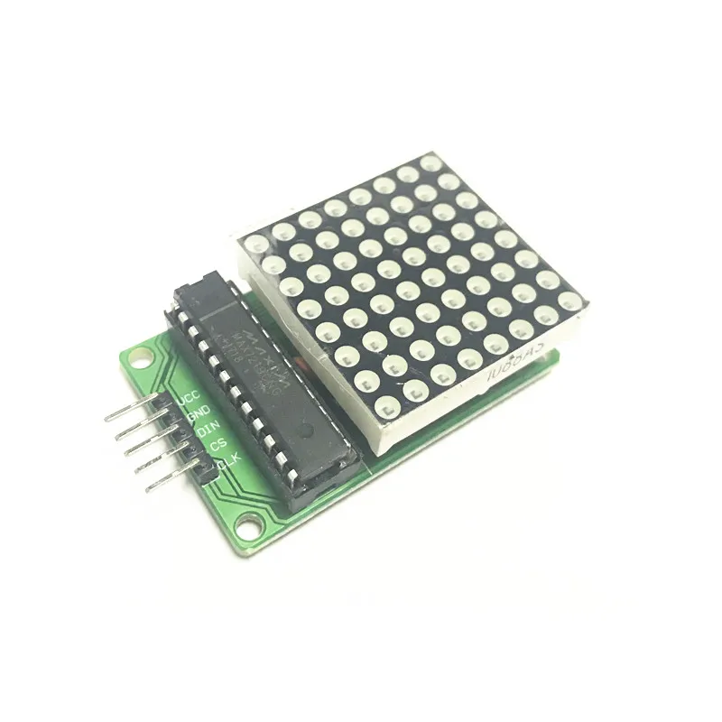 Модуль управления MAX7219 для Arduino 5 В интерфейсный модуль 8x8 выходной ток общий