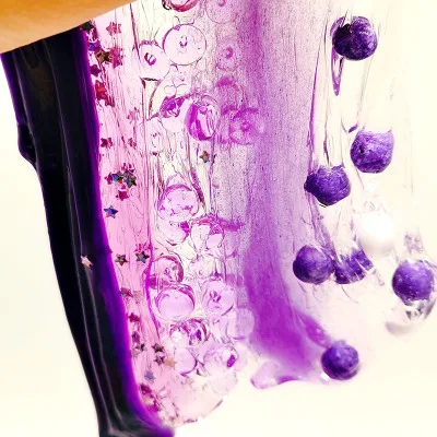 Пушистые Разноцветные шармы Slime Box Kit Lizun Cloud Slimes глина поставки шпатлевка полимерный светильник Пластилин антистресс игрушки голубая глина