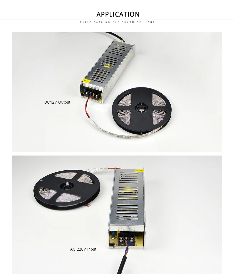 1 шт. DC12V светодиодный драйвер адаптер 3A 5A 8A 10A 12A 16.5A 20A 30A светильник трансформаторы 36 Вт 60 Вт 102W 120W 150W 180W 200W 240W 360W
