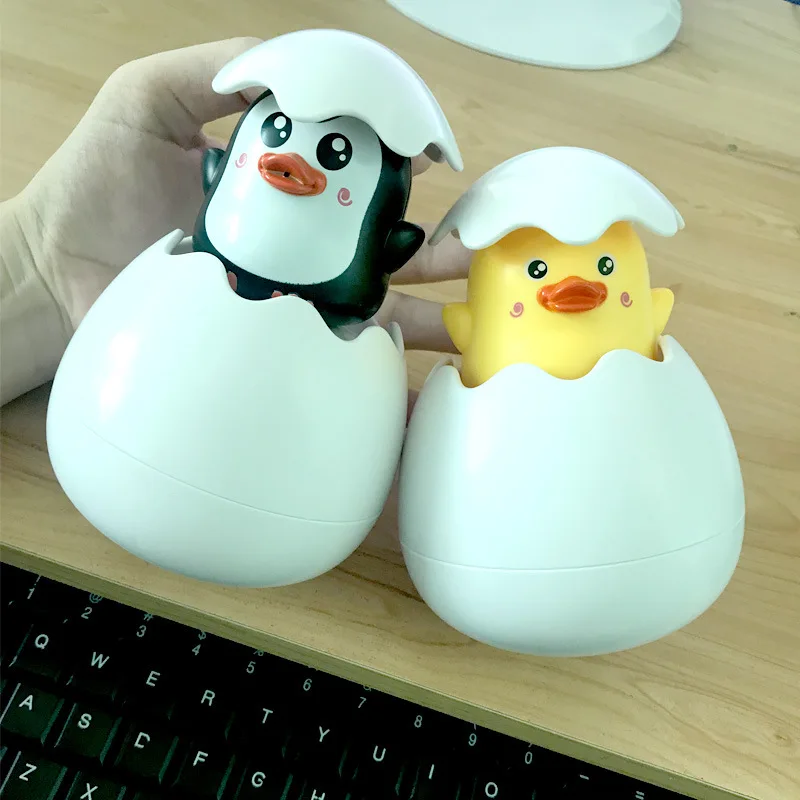 Bath Toys Mini Duck Penguin 10*9.5*9.5cm Funny Water spray Best Kid Children Gift Shower Toy Dropshipping | Игрушки и хобби