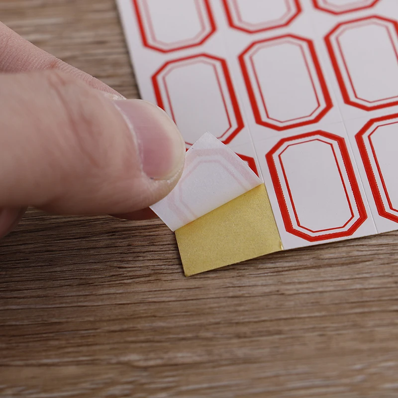 10 листов/упаковка (64 шт/лист) канцелярская Этикетка/наклейка белая этикетка для