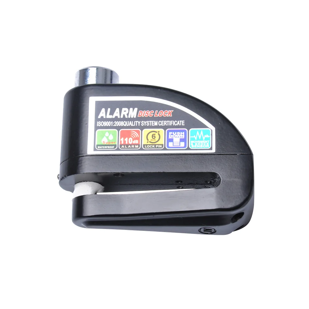 

Waterproof Motorcycle Alarm Lock Bike Lock Security Motorbike anti-theft Lock Moto Disc Brake Lock
