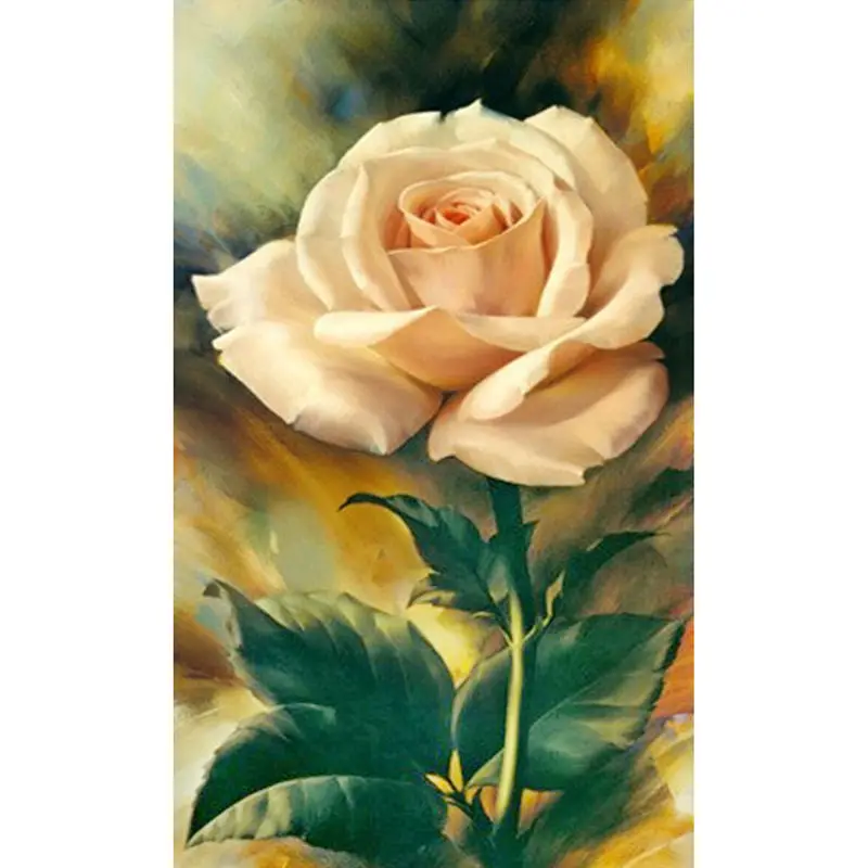 Рукоделие полный Diy алмазная живопись Роза Магнолия Алмазная вышивка квадратная