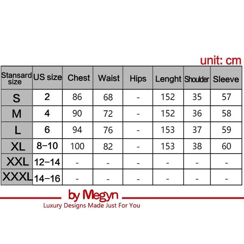 Женское длинное вечернее платье Megyn разноцветное макси с длинным рукавом и