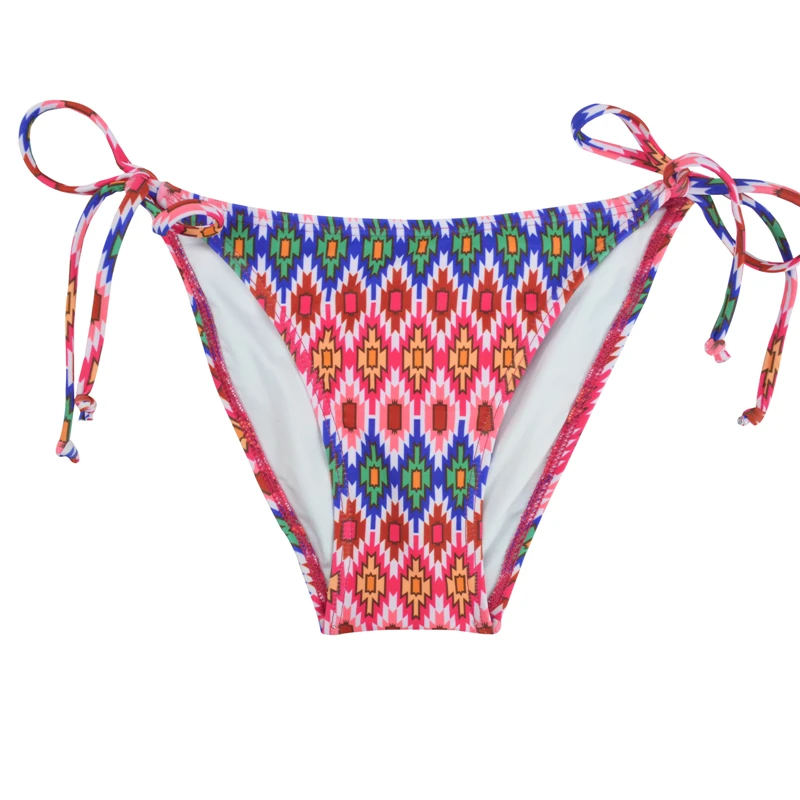 2019 Заниженная Талия Бразильский бикини Нижняя шорты для женщин Дерзкий галстук