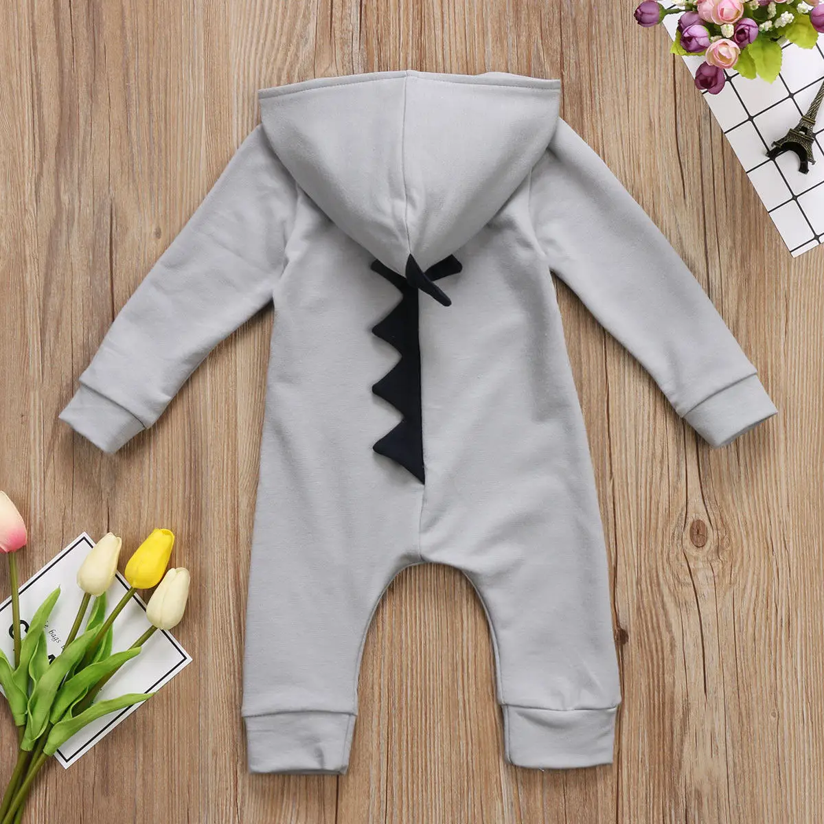 Комбинезон Emmababy детский цельный с динозавром комбинезон для младенцев мальчиков