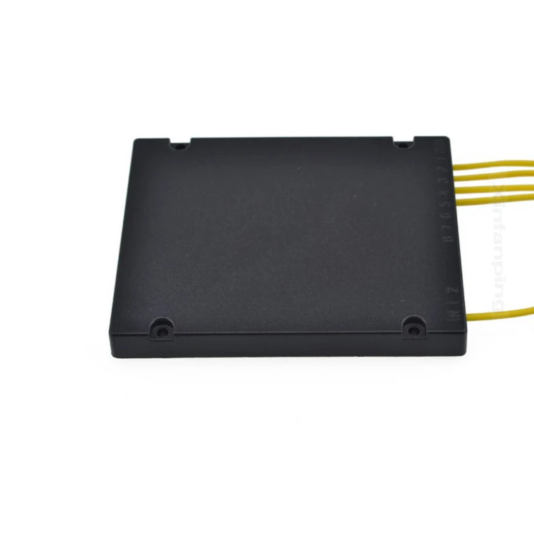 Бесплатная доставка SC/APC 1x4 PLC волоконно-оптический сплиттер с коннектором FTTH SC ABS