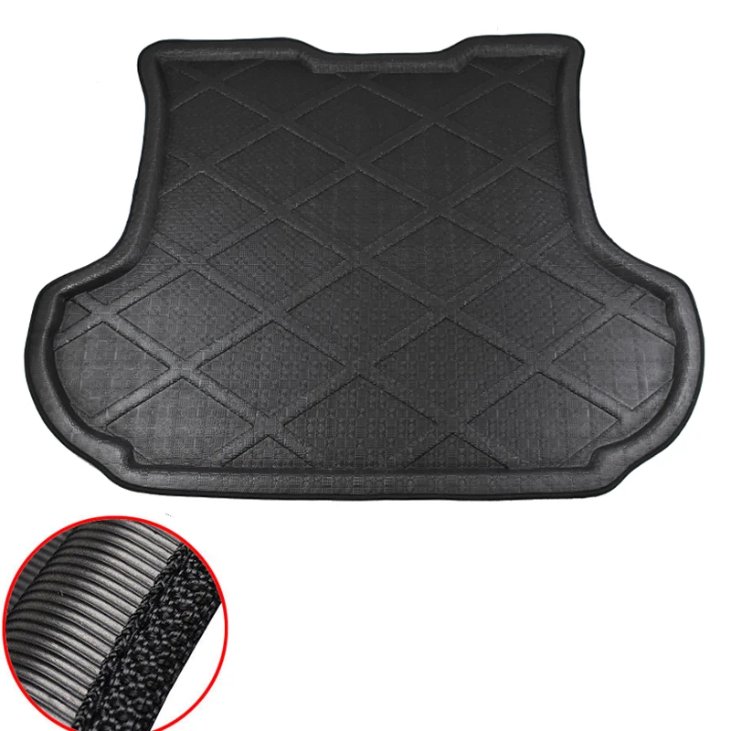 Коврик для багажника Hsanzeo задний коврик напольный ковер Mitsubishi Outlander 2nd Gen.MK II 2007 2012