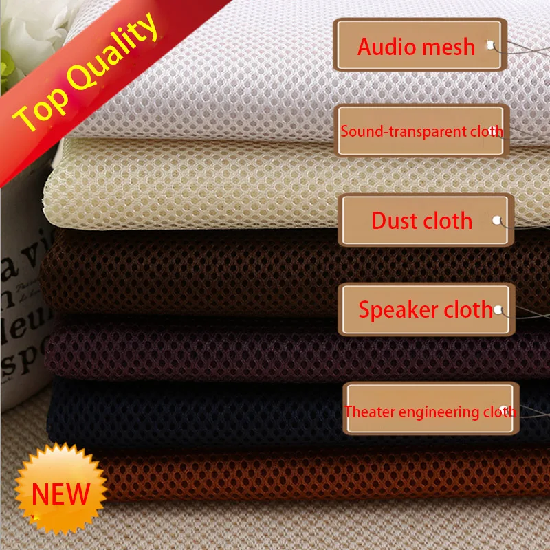 Speaker Mesh Speaker Grill Pano Pano de Poeira Grade Estéreo Tecido do Filtro Dustproof Audio Protective Accessories 1.6x1m
