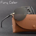 Классические поляризационные солнцезащитные очки из алюминиево-магниевого сплава роскошный дизайн Брендовые мужские водительские солнцезащитные очки UV400 Солнцезащитные очки