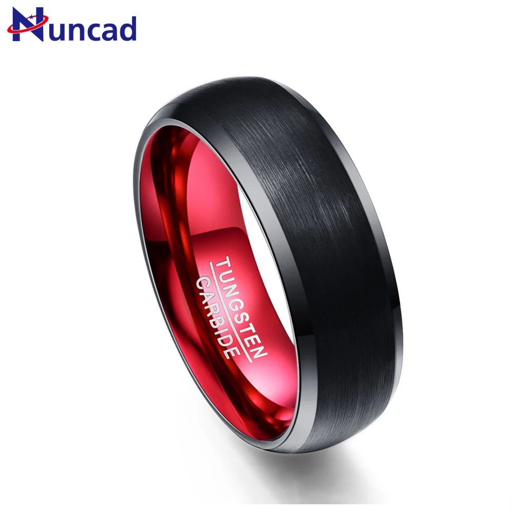 Новое поступление кольцо Nuncad T052R толщиной 3 0 мм полированное красное внутреннее