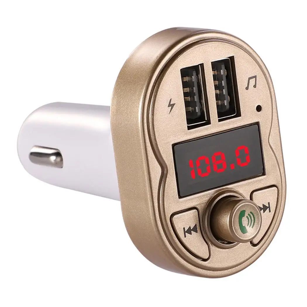Bluetooth Автомобильный MP3-плеер fm-передатчик прикуриватель 85g зарядка