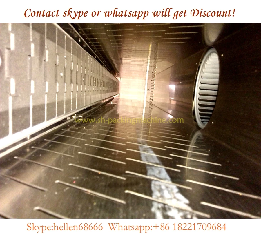 Электрическая термоусадочная печь для бутылок машина упаковочная в Шанхае CE |