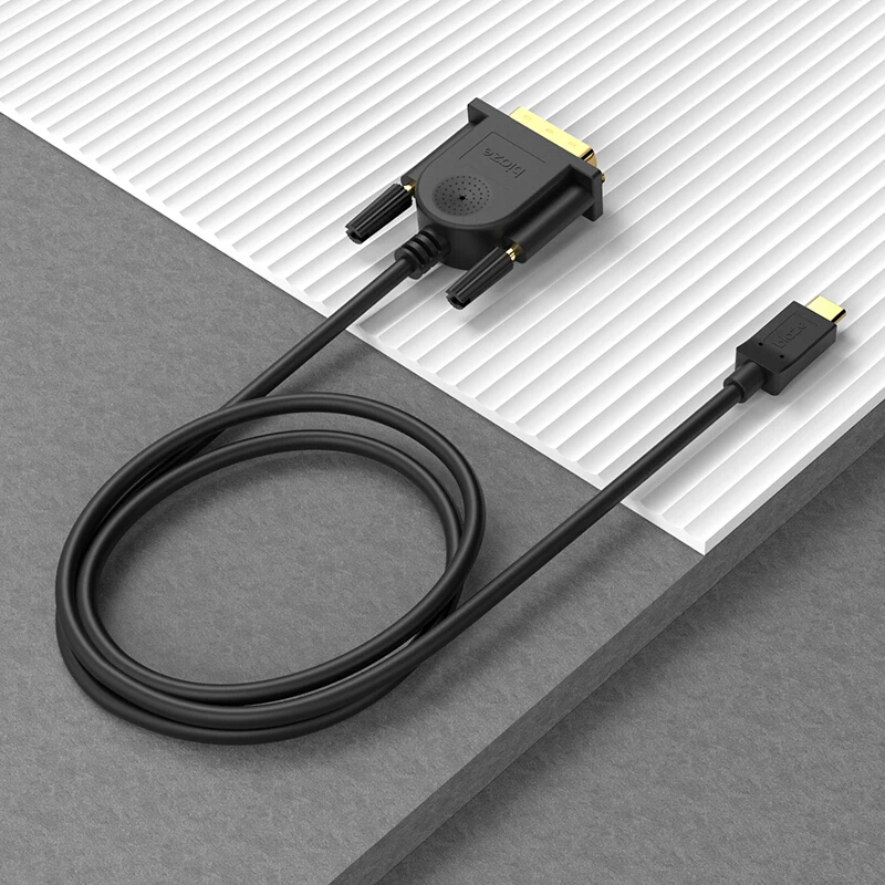 Кабель адаптер Biaze Thunderbolt 3 usb type C 1 DVI для Apple Macbook pro 2016 2015 macbook ( USB оснащен)|Кабели DVI| |