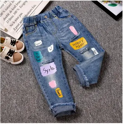 history Мери ами детей девочек Heram джинсы Star Штаны брюки теплые штаны; Штаны штаны, от 2 до 9 лет для малышей и детей постарше, J694 - Цвет: history