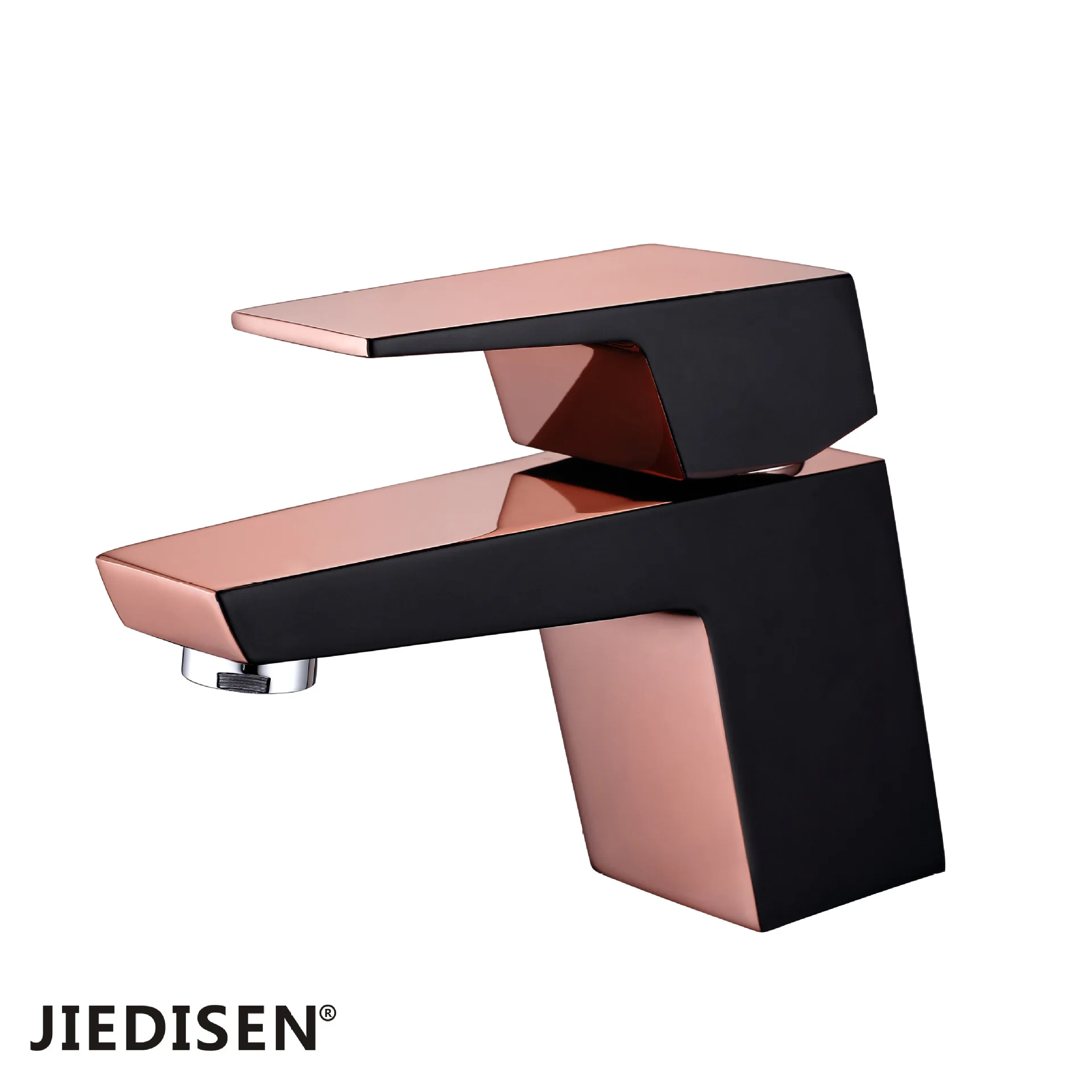 New style square high-end face basin faucet fashion single hole cold and hot water wash | Обустройство дома