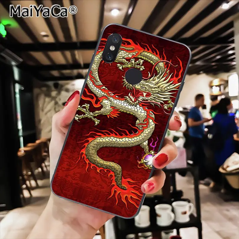 MaiYaCa китайский стиль Dra7A 5An чехол для телефона Xiaomi Redmi8 4X 6A S2 7A 5A Redmi 5 5Plus Note5 7 Note8pro |