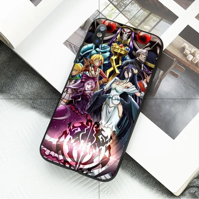 Ruicaica персонаж аниме Overlord DIY Окрашенные аксессуары для телефонов Чехол Apple iPhone 8 7 6