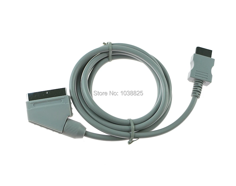 Новый реальный RGB кабель Scart свинцовый шнур для консоли Nintendo Wii PAL | Электроника