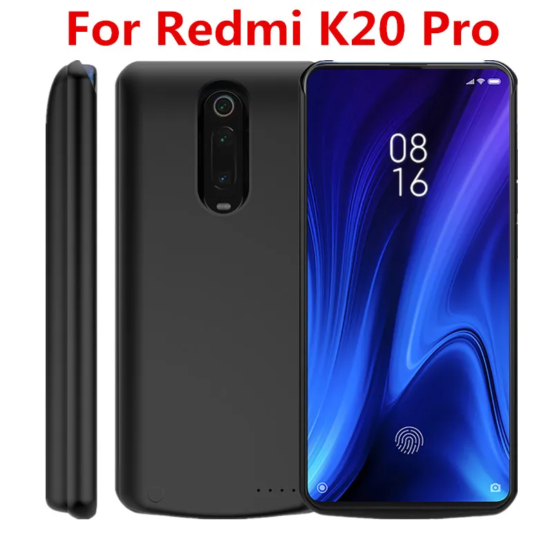 For Redmi K20 Pro Для Xiaomi mi 9T Red mi K20 чехол для зарядного устройства 6500 мАч Расширенный резервный чехол для аккумулятора для Xiao mi Red mi K20 Pro - Цвет: For Redmi K20 Pro