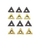 10 шт. TCMT110204 VP15TF UE6020 твердосплавные вставки внешний токарный инструмент CNC инструмент TCMT110204 токарный инструмент Фрезерный резак