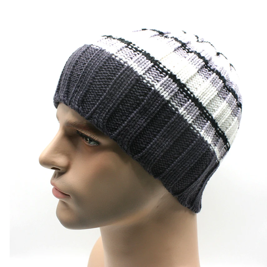 2017 женская зимняя маска шапка бини модная теплая вязаная одноцветная Мужская для