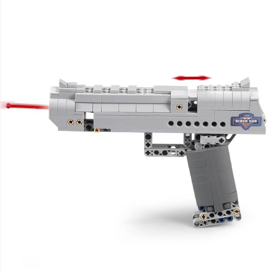 Современная Военная имитация мировой войны Desert Eagle строительный блок пистолет с