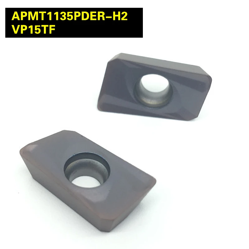 50 шт. карбидная вставка APMT 1135 PDER H2 VP15TF R0.8 уход за кожей лица фрезерный станок CNC