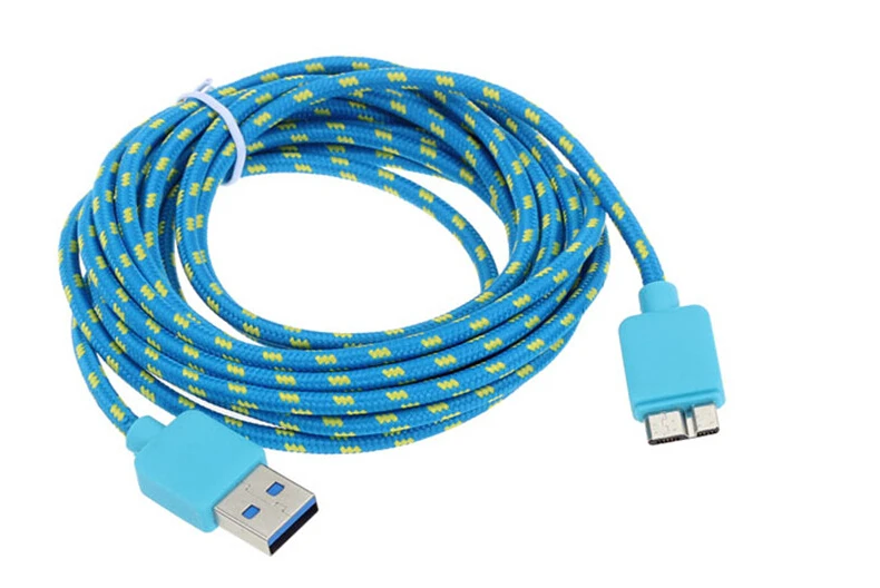 10 FT For 3M Braided Micro USB 3.0 Data Sync Charger Cable SAMSUNG GALAXY S5 NOTE 3 2 N9000 n7100 |