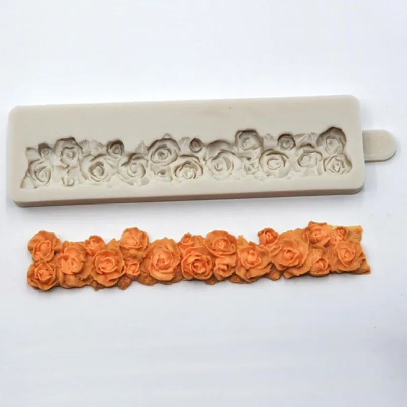 Форма кружева силиконовая форма сделай сам для помадки торта шоколадной утвари