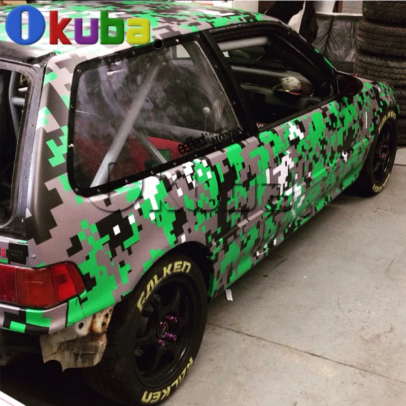 Цифровая камуфляжная Виниловая пленка для оклеивания автомобиля грузовика