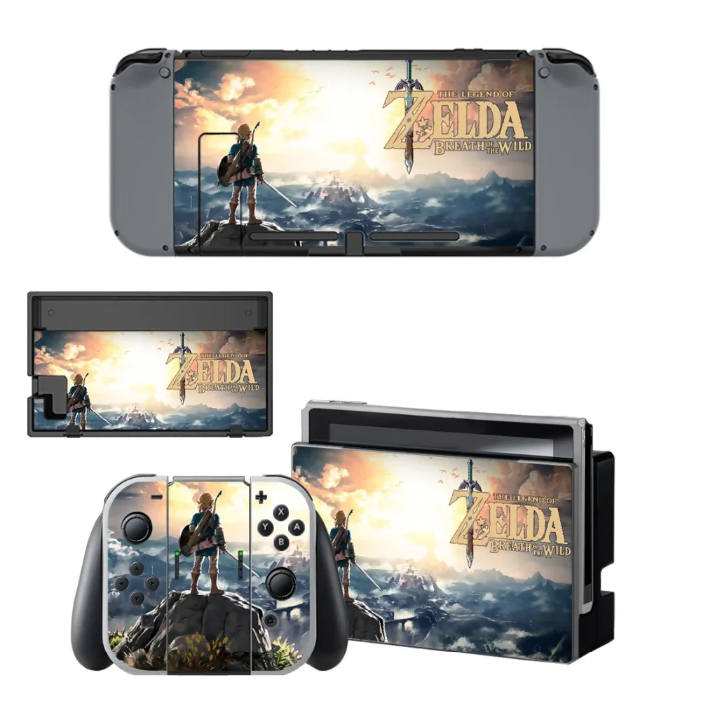 Легенда о Зельде Виниловая наклейка для защиты кожи Nintendo переключатель NS консоль