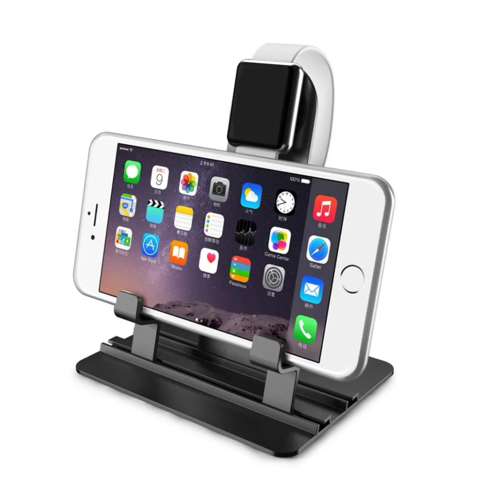 Подставка для Apple Watch charger iPhone 8X8Plus watch 4 3 2 1 iwatch ремешок 42 мм/44 мм/40 мм/38 мм Samsung S8