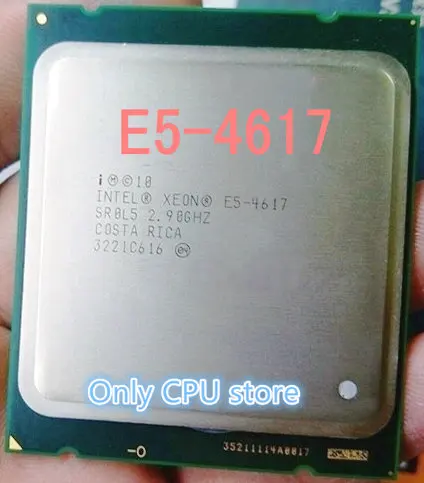 Процессор Intel Xeon E5 E5-4617 4617 ГГц 6-ядерный 15 Мб SmartCache FCLGA2011 2 9 Вт оригинал бесплатная
