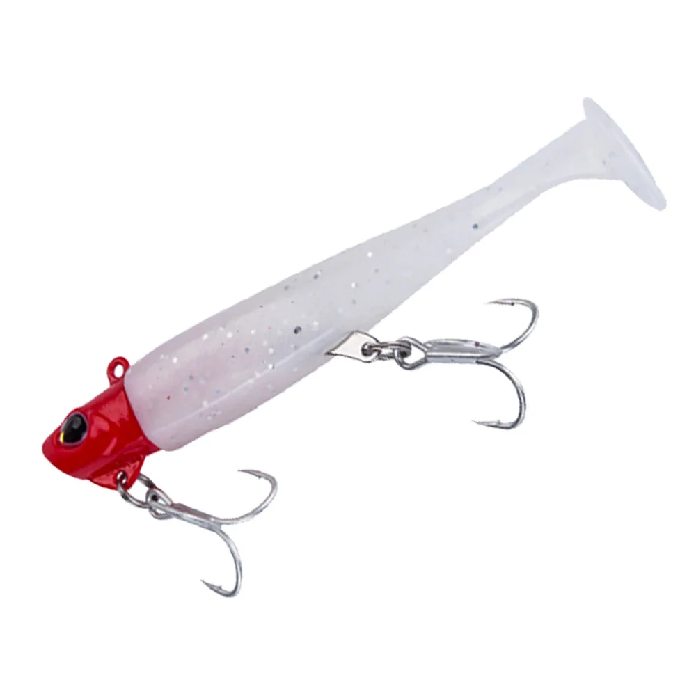 Мачете Приманка Морская рыбалка мачете голова свинца двойной крючок т Мягкая